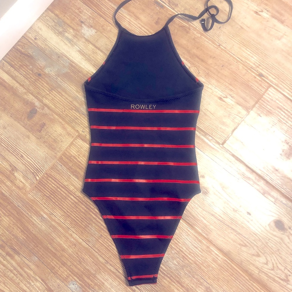 ROWLEY - WOW! Gorgeous-Wet Suit Material Swimsuit
